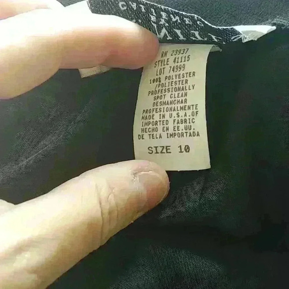 J.R. Nites by Caliendo maxi skirt #0129 - Picture 8 of 9